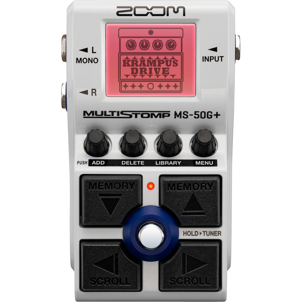 Zoom MS-50G+ Digital MultiStomp Pedal for Guitar