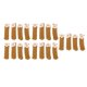 thumbnail image 2 of 20 Uds Protectores de Suelo para Patas de Sillas Cubiertas Gruesas para Pies de Mesa Cubiertas Elásticas para Encuadernación de Boca Cubiertas para Patas de Sillas Juego de ANGGREK Otros, 2 of 8