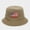 Khaki, variant on Unisex Bucket Hats For Women Men Beach Fishing Hat Sun Hat Retro USA Embroidery American Flag Navy