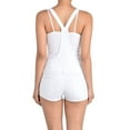 thumbnail image 4 of G-Style USA Women's Short Overalls RJSO115 - White - 3X-Large, 4 of 4