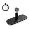 thumbnail image 1 of Cargador portátil Teléfono Teléfono Teléfono Auricular Estación de carga Reemplazo 5 en 1 Multifuncional Fast Charge Dock Pad Soporte Eigraketly EL006105-00B, 1 of 7