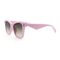 thumbnail image 6 of Womens Oversized Hipster Horn Rim Subtle Cat Eye Fashion Sunglasses Pink - Brown, 6 of 8