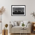 thumbnail image 4 of Historic Framed Print, [Indian scouts on horseback passing under cover of night], 17-7/8" x 21-7/8", 4 of 9