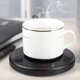 thumbnail image 1 of Cup Heating Pad, Ceramic Insulated Base, Portable Aluminum Alloy, for Office, Warm Drink, Foldable, 12V Power, for Bedroom, 1 of 9