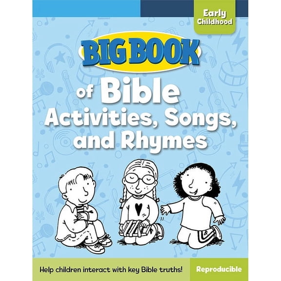 Big Books: Big Book of Bible Activities, Songs, and Rhymes for Early Childhood (Paperback)