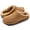Beige, variant on Mens Slippers Comfy Moccasin Slippers Wide Loafer House Shoes Indoor Outdoor size 9.5-10