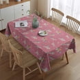 thumbnail image 2 of Pink Unicorn Pattern Rectangle Tablecloth 60"x84",Waterproof Polyester Rectangle Table Cloth, Wipeable Spillproof Polyester Tablecloth for Dining, Camping, Indoor and Outdoor, 2 of 5