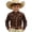 A-Coffee579, variant on Little Boys T Shirt Western Embroidered Floral Pattern Long Sleeve Button-Down Cow Boy Shirt,Black