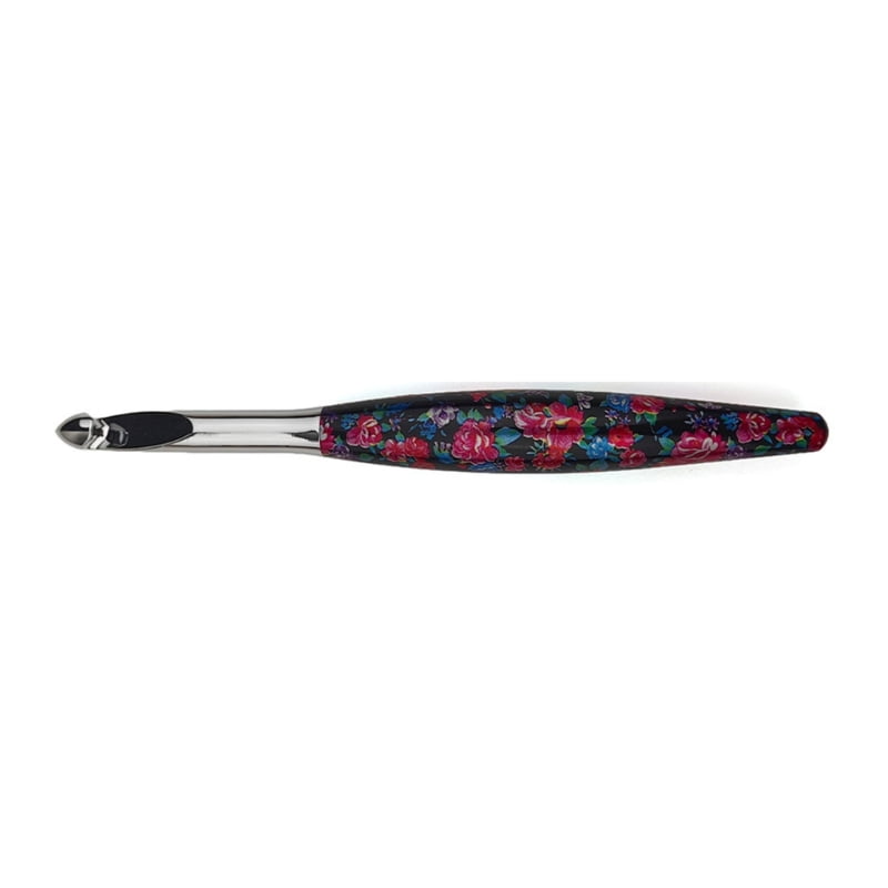 Zecic Aluminum Crochet Hook with 12 Size Interchangeable Tip 3.0mm-9.0mm for Knitting