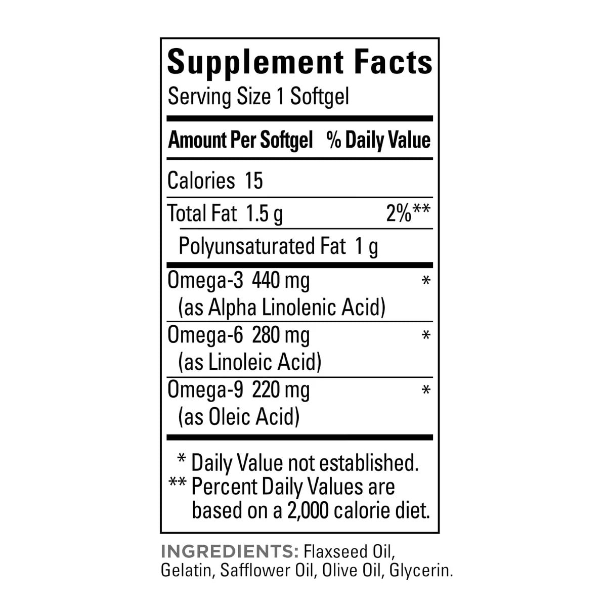 Nature Made Triple Omega, 180 Softgels