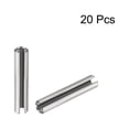 thumbnail image 3 of Slotted Spring Pin M3 x 10mm 304 Stainless Steel Split Spring Roll Dowel Pins Plain Finish 20Pcs, 3 of 3