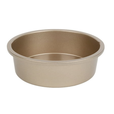 

JWF Mall 1 Pcs 6 Inch Large Capacity Food Grade Carbon Steel Roasting Pan Non-Stick Square Round Deep Baking Pan Household Supplies