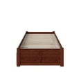 thumbnail image 6 of Concord Twin Extra Long Bed with Footboard and Twin Extra Long Trundle in Walnut, 6 of 8