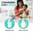 thumbnail image 3 of Lil' Jumbl 2-in-1 Baby Bottle Warmer and Sterilizer Dryer, 3 of 8