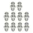 thumbnail image 3 of 10Pcs 304 Stainless Steel Threaded Steel Hydraulic Grease Thru Fitting Fittings M8*1, 3 of 9