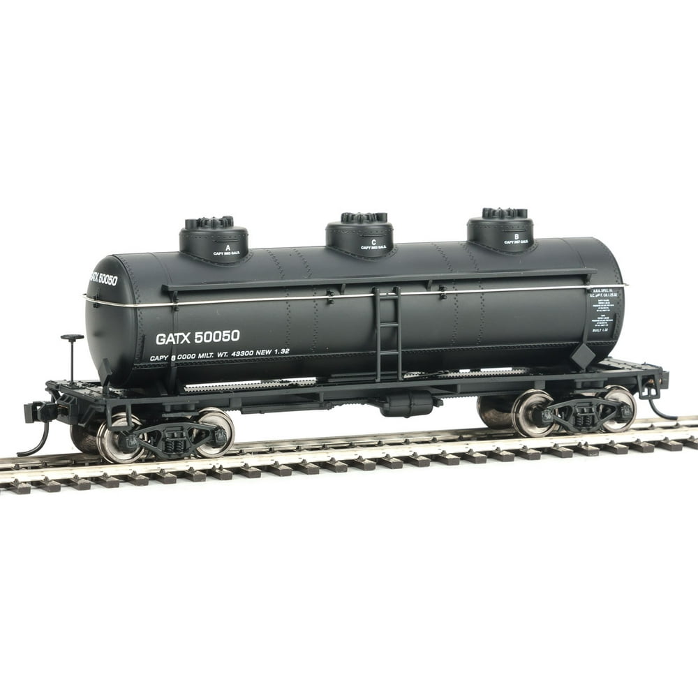 Walthers HO Scale 36' 3Dome Tank Car General American Tankcar/GATX