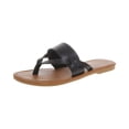 thumbnail image 2 of Strappy Sandals for Women, Womens Strappy Sandals, Sandals Woman, Sandals With Back Strap, Women's Slide Flat Sandals Comfortable Slip On Flip Flop Thong Sandals With Spring Summer Sandals, Black 5.5, 2 of 7
