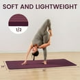thumbnail image 2 of Open Box Fitvids 1/2" Thick High Density Exercise Yoga Mat, Carrying Strap, 2 of 7
