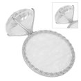 thumbnail image 4 of Resin Nail Art Palette, Double Sides Color Painting Exquisite Base Nail Color Mixing Palette  For Home Use Silver, 4 of 8