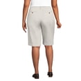 thumbnail image 2 of Lands' End Women's Plus Size Classic 12" Chino Shorts, 2 of 3