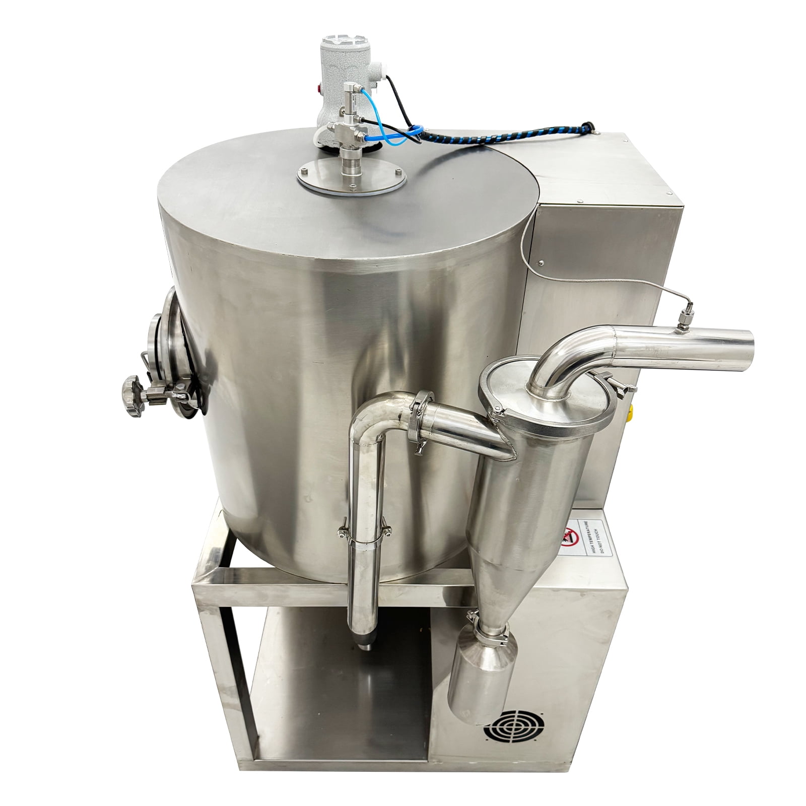 Lab Mini Spray Dryer Liquid Drying Machine Food Grade Liquid Dry Equippment 220V 3L/H Evaporation