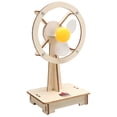 thumbnail image 1 of 1 set of DIY Assembly Fan Manual Assembly Fan Electric Fan Kids Science Making Toy, 1 of 8