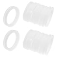 thumbnail image 2 of BRIGHTFUFU 72 Uds anillos de junta de silicona de repuesto para calentadores de agua solares arandelas de sellado de calentador de 58mm para tubos de vacío anillos de sellado de silicona, 2 of 8