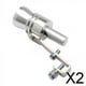 thumbnail image 1 of Silenciador Del Tubo de Simulador de Silbato de Plata Sonido Whistler Tamaño de Xl 2 piezas, 1 of 4