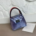 thumbnail image 1 of Sac à Lunch en Nylon Mode pour Femmes avec Sac à Riz en Tissu Rayé Sac Mobile, 1 of 2