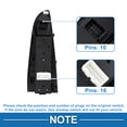 thumbnail image 4 of Interruptor de ventana eléctrica delantero izquierdo Unique Bargains para Hyundai Elantra 2007-2010 No.935702H1109P, 4 of 7
