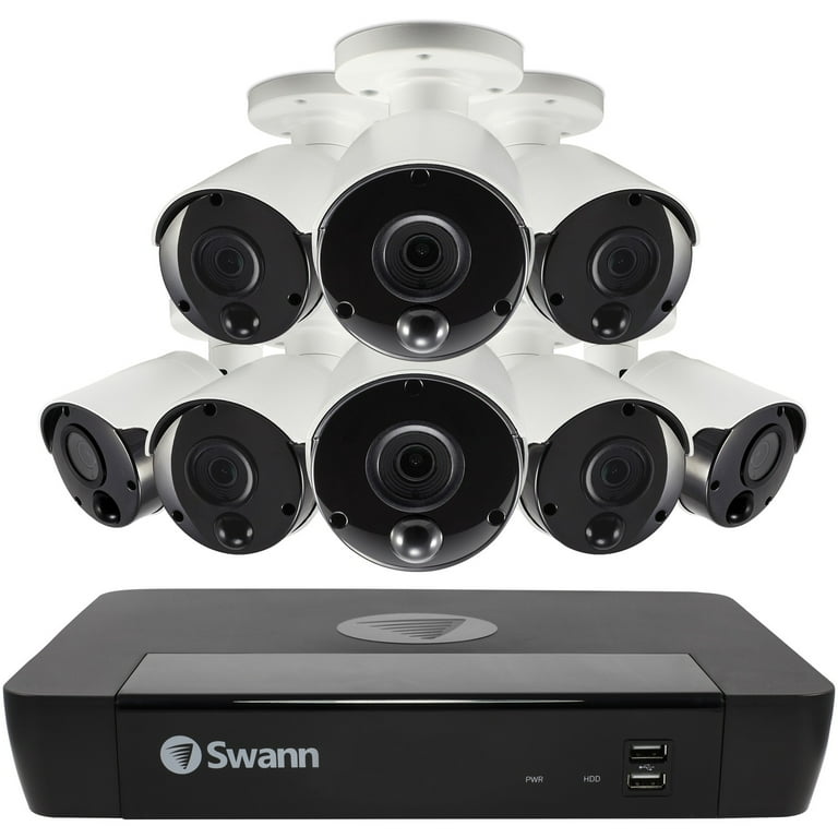 Swann SWNVK-885808-US 8-Channel 4K NVR with 2TB HD True Detect