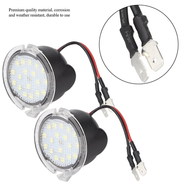 Combina De Luces De Espejo De La Vista Trasera De Automóvil Brillante LED , LED Premium Para Mk5, ABS Y PC, Fit Cars 2007-2017