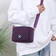 thumbnail image 4 of Mochila de Hombro para Hombres Morado, Bolso de Comunicación de Gran Capacidad, Bolso Cruzado, 4 of 6