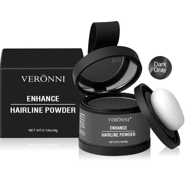 liraijei Hair Line Shadow Powder Volume Max Shading Powder Men Women Makeup Waterproof U5Z4