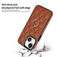 thumbnail image 6 of Jiahe Cover For iPhone 14 Plus 6.7 inch,Shockproof Rugged 360° Rotation Finger Ring Holder Kickstand Case Cover,Brown, 6 of 8