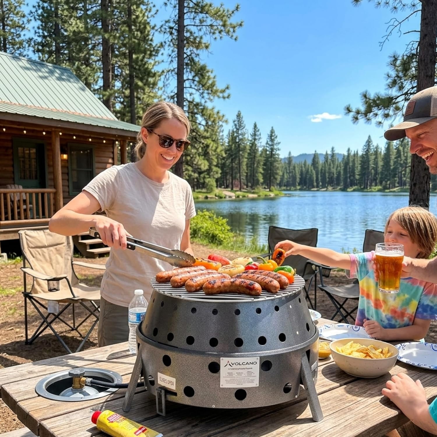 Volcano 2 Collapsible Stove/Grill 20-200