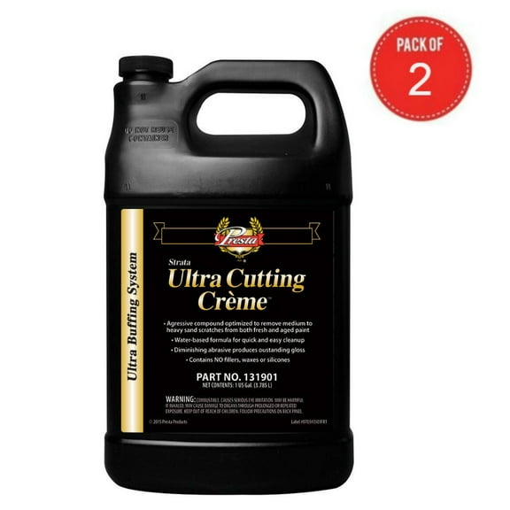 Presta Ultra Cutting Creme - 1-Gallon (Pack of 2)