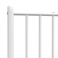 thumbnail image 7 of vidaXL Durable Metal Headboard for Twin/ Twin XL Size Beds, Easy Assembly, Modern Style White, 7 of 7