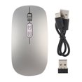 thumbnail image 1 of Ratón inalámbrico Bluetooth/2,4 Ghz óptico silencioso Yuxing 1600 DPI bajo consumo de energía, 1 of 5