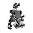 thumbnail image 1 of Bunblic Motorcycle Phone Mount Bike Phone Holder Scooter Phone Stand Cycling Accessory Adjustable Angle 360 Rotation Cell Phone Clamp Handlebar Type, 1 of 8