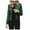 Green, variant on BOOMILK Women Leather Jacket Trendy Long Sleeve Open Front Short Motorcycle Suit Jacket Black