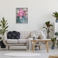 thumbnail image 2 of Stupell Industries Pink Floral Arrangement Soft Focus Grey Pot, 24 x 30, Designed by Sarah Jane, 2 of 6