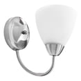 thumbnail image 1 of Lampara Arbotante Silver 1 Luz Pantalla De Cristal., 1 of 4