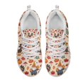 thumbnail image 2 of Chririnla Mesh Running Shoes for Jogging, Lace-up Soft Sports Tennis Shoes for Men, Pumpkin, 2 of 11