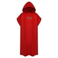 thumbnail image 1 of Becaristey Hooded Towel Poncho For Easy And Convenient Changing Changing Towel Robe With Hood Changing Robe red, 1 of 6