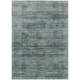 thumbnail image 2 of Addison Rugs Chantille Indoor/Outdoor Transitional Stripes Teal Machine Washable Rectangle Rug, 3' x 5', 2 of 8