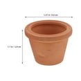 thumbnail image 2 of Hemoton 3pcs Decorative Mini Flower Pot Small Ceramic Pot Indoor Mini Ceramic Pots Succulent Pot Tiny Flower Pot Small Nursery Planter Office Decor, 2 of 8