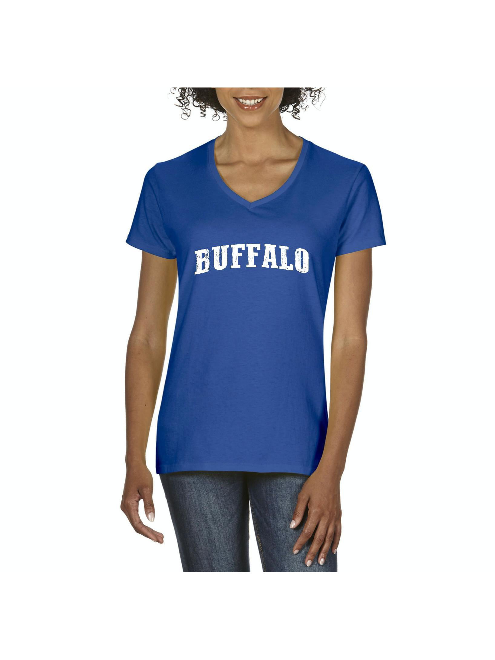buffalo v neck t shirts