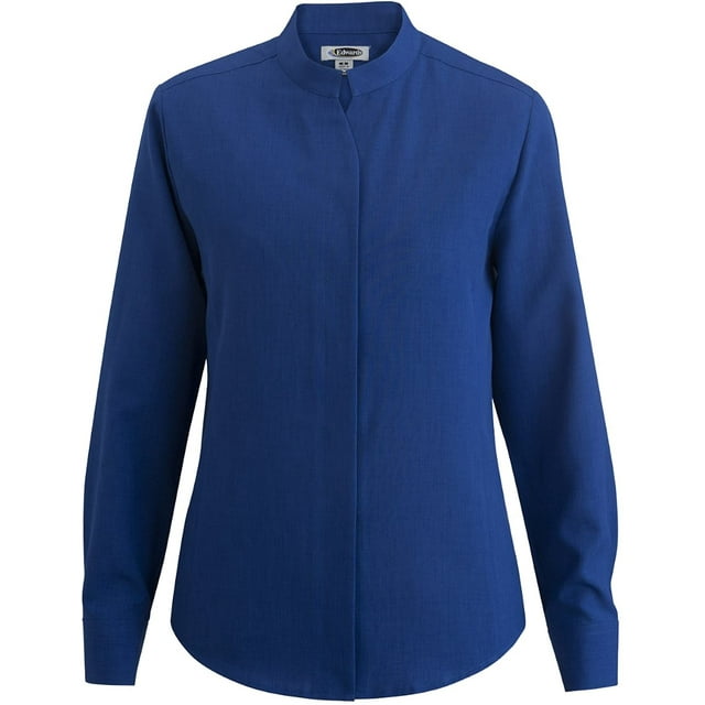 Edwards Chemise à Col Montant pour Femmes, Cobalt, XXXX-Large