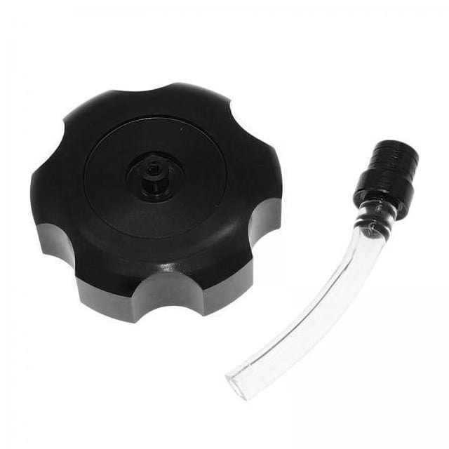 4xMini CNC Tapas De Tanque De Combustible De Gas Hexagonales De Moda Para ATV Dirt Bike Negro